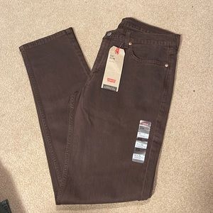 COPY - NWT Mens Levi’s 511 slim BROWN